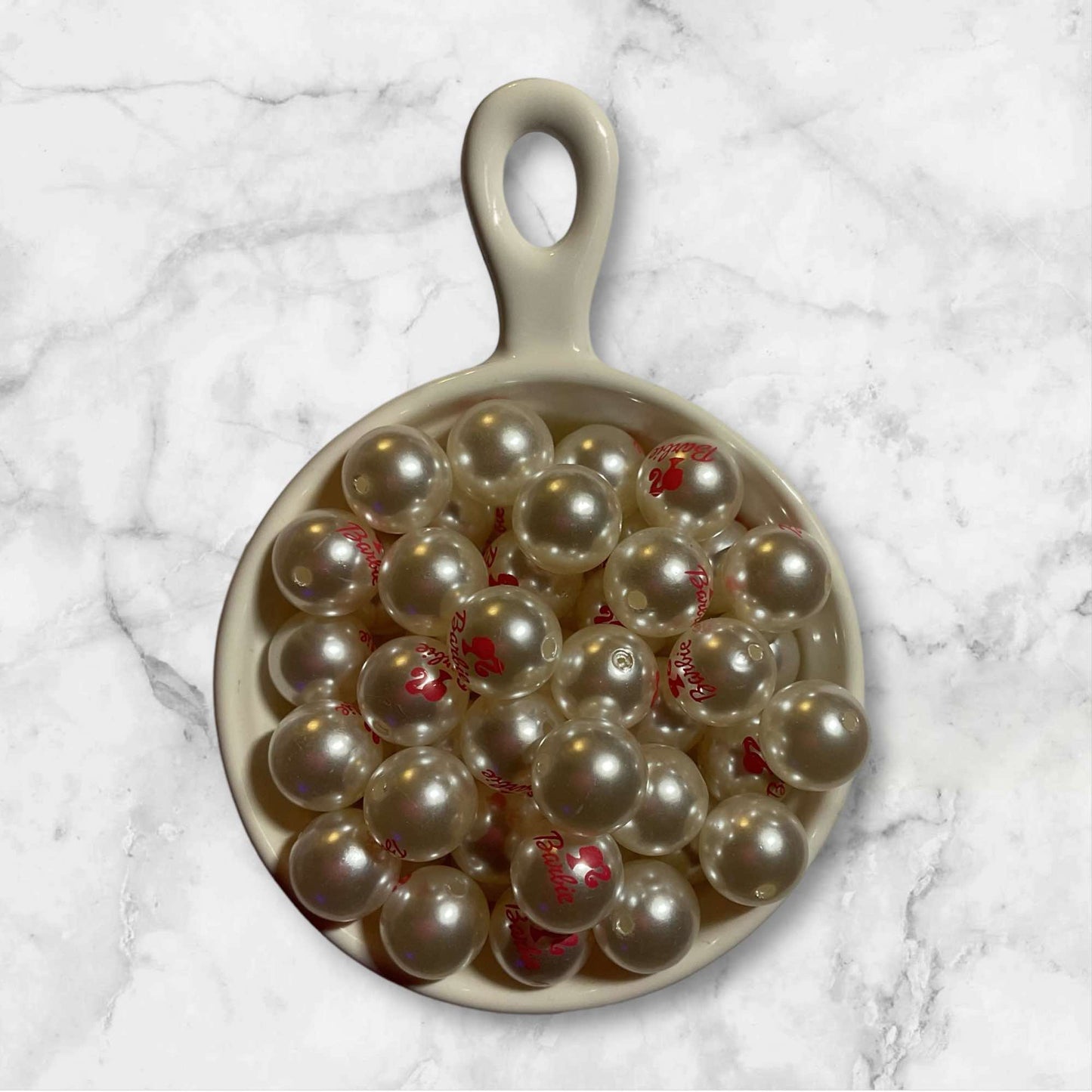 16mm Pearl Doll Acrylic Beads