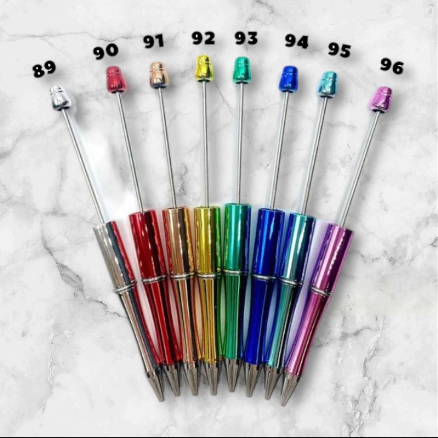 Metallic Beadable Pens