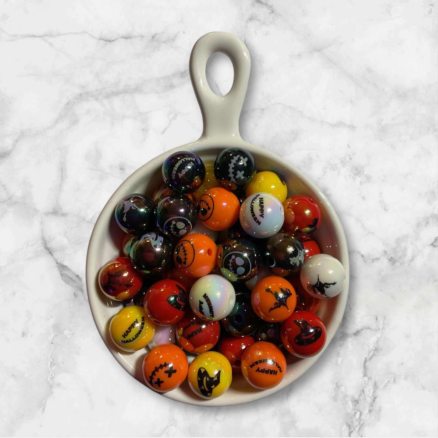 16mm Halloween Acrylic Bead Mix