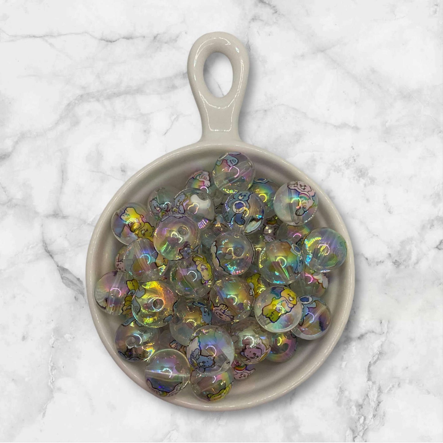 16mm Bear Spear Shine Bead