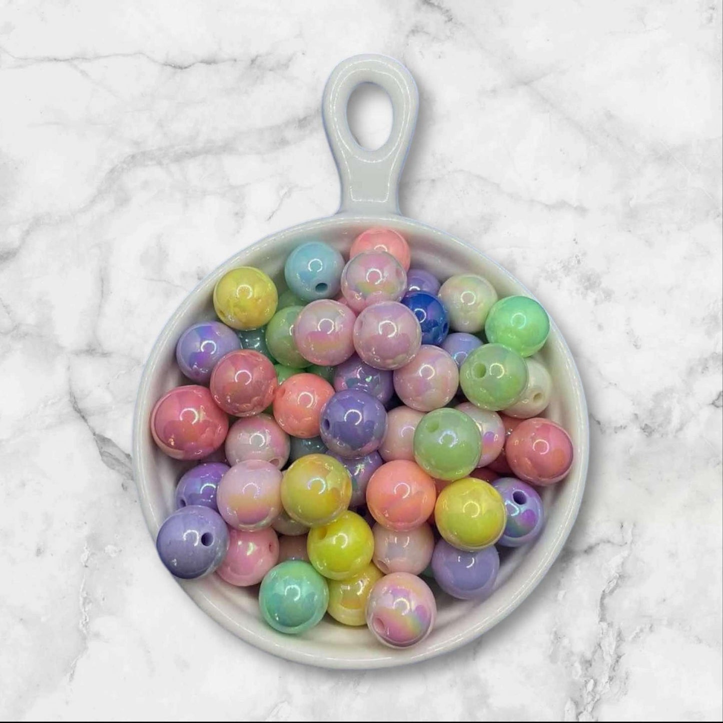 12mm AB Acrylic Pastel Mix